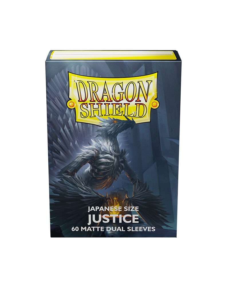 Dragon Shield: Dual Matte Sleeves - Japanese Size 'Justice' (60)