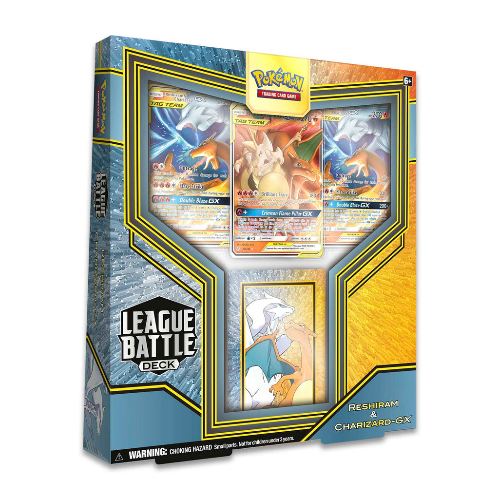 Buy Pokemon Reshiram & Charizard GX Tag Team Premium Collection Box BRAND NEW SEALED