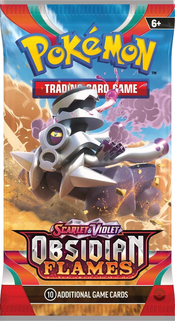 Pokemon S&V Obsidian Flames Booster Pack Art Set