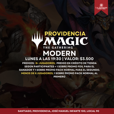 [PROVIDENCIA] MTG Modern ticket