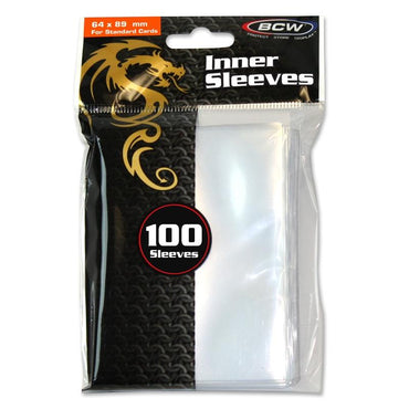 BCW - PERFECT SIZE STANDARD - Inner Sleeves (100 Protectores)