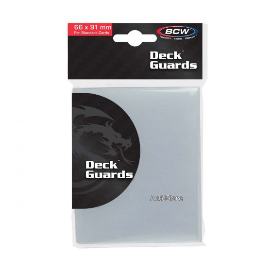 BCW - DECK GUARDS - CLEAR - ANTIGLARE (50 Protectores)