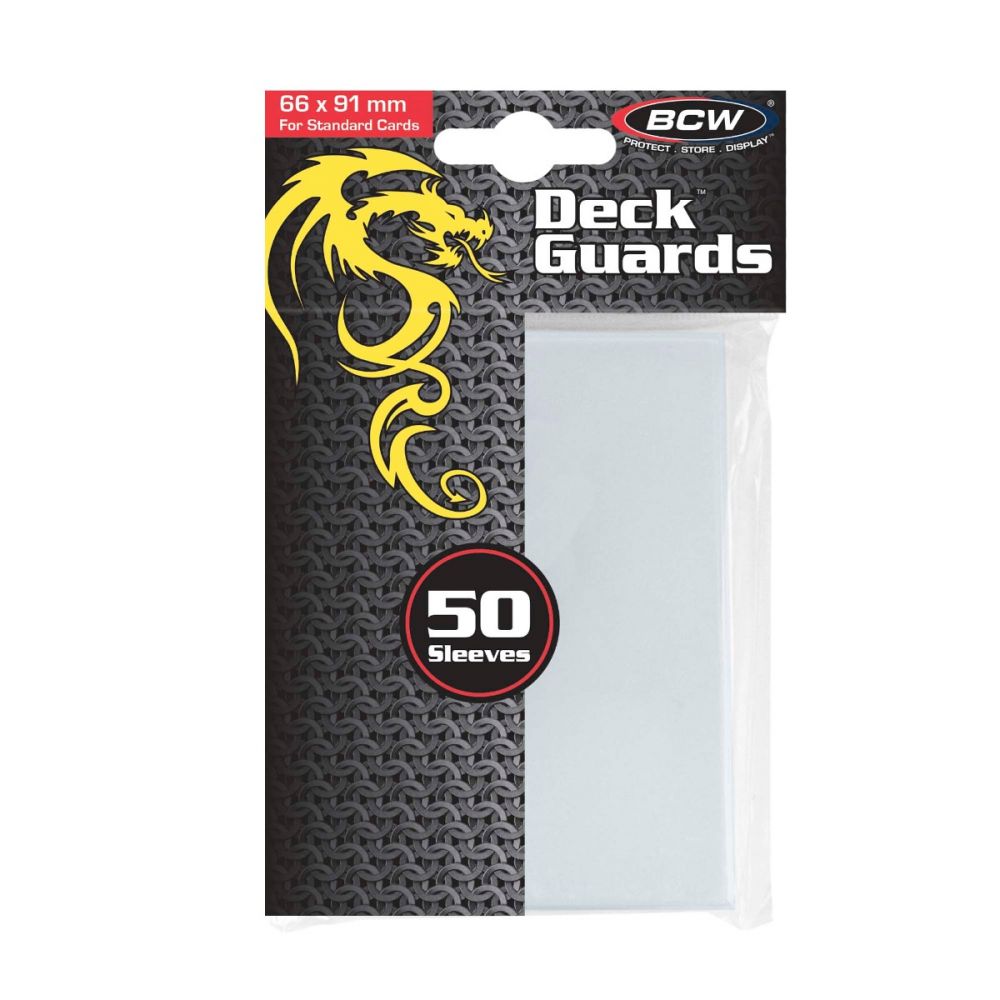 BCW -  DECK GUARDS - CLEAR (50 Protectores)