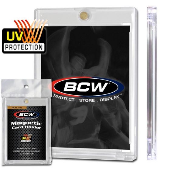 BCW - MAGNETIC CARD HOLDER - 35 Puntos De Espesor