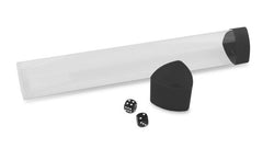 BCW - Playmat Tube Con Dados - Tapa Negra