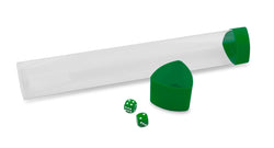 BCW - Playmat Tube Con Dados - Tapa Verde