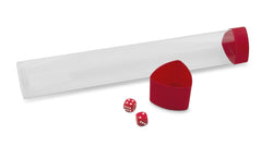 BCW - Playmat Tube Con Dados - Tapa roja