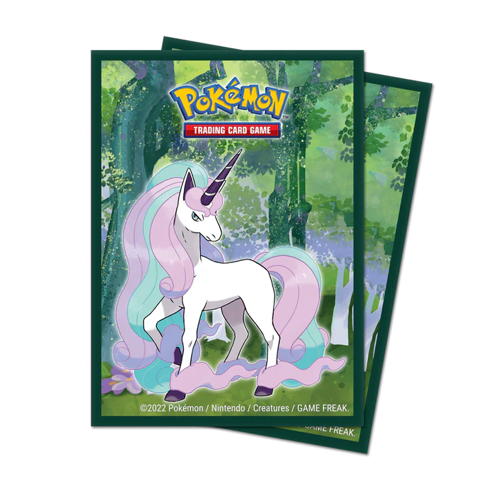 Pokemon - Protectores Diseño Rapidash de Galar (Enchanted Glade) Tamaño Standard 65und