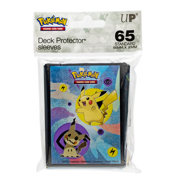 Ultra Pro - Protectores 65u - Pikachu y Mimikyu