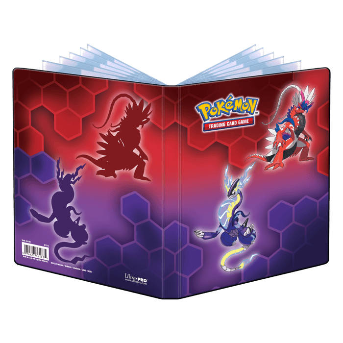 Pokemon - Carpeta Folio De 4 Bolsillos - Diseño Koraidon & Miraidon