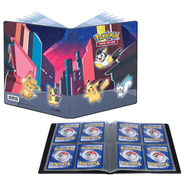 Pokemon - Carpeta Folio Ultrapro De 4 Bolsillos - Diseño Pikachu Skyline