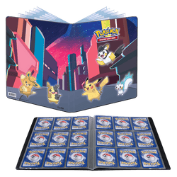 Pokemon  - Carpeta Folio Ultrapro 9 Bolsillos Pikachu Skyline