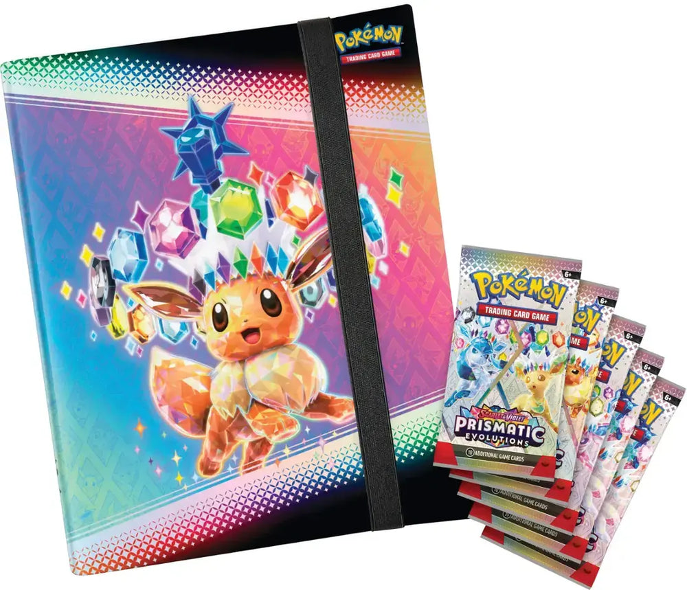 Pokemon TCG: Scarlet & Violet Prismatic Evolutions- Binder Collection