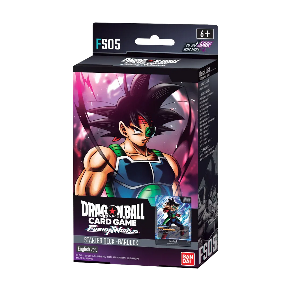 DBS TCG: Fusion World Starter Deck 05 - Bardock (FS05)