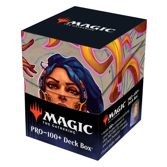 Deckbox: PRO 100+ MTG - The Lost Caverns of Ixalan - Saheeli, the Sun’s Brilliance