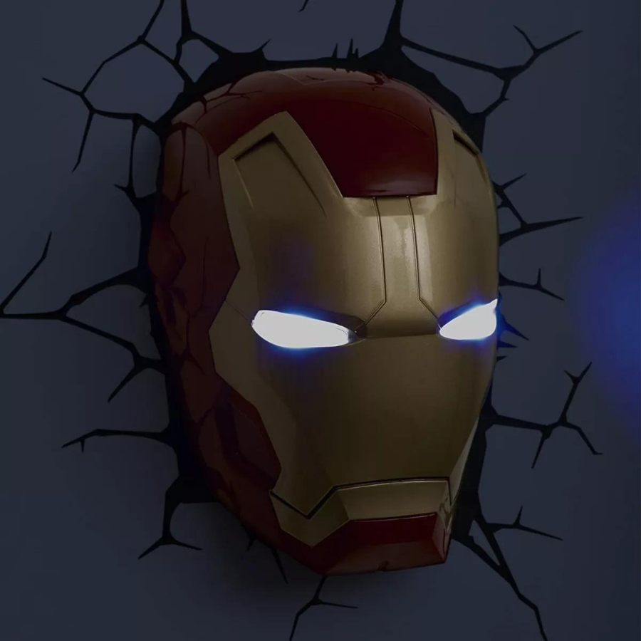 Lámpara Deco Light Mural 3D Iron Man