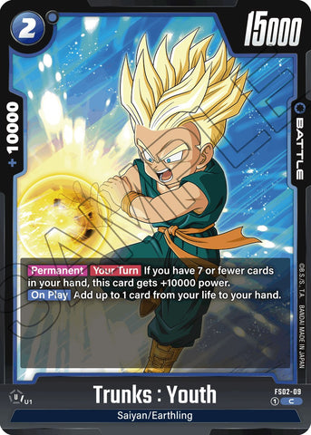 Trunks : Youth (FS02-09) [Starter Deck: Vegeta (Mini) Super]