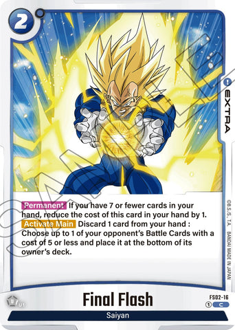 Final Flash [Starter Deck: Vegeta (Mini) Super]