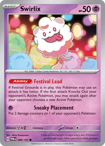 Swirlix (089/167) [Scarlet & Violet: Twilight Masquerade]