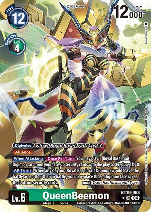 QueenBeemon [BT19-053] (Alternate Art) [Release Special Booster Ver.2.0]