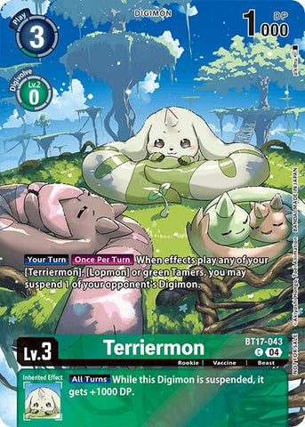 Terriermon [BT17-043] (Legend Pack 2024 Box Topper) [Chain of Liberation]