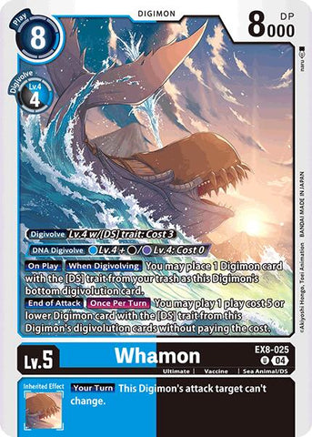 Whamon [EX8-025] [Chain of Liberation]