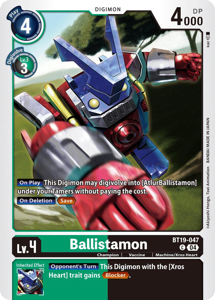 Ballistamon [BT19-047] [Release Special Booster Ver.2.5]