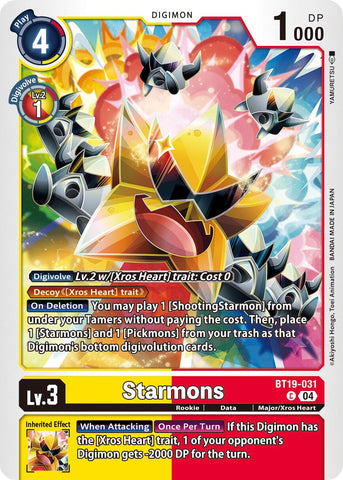 Starmons [BT19-031] [Release Special Booster Ver.2.5]