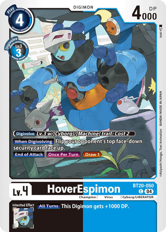 HoverEspimon [BT20-050] [Release Special Booster Ver.2.5]