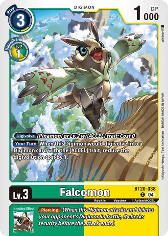 Falcomon [BT20-038] [Release Special Booster Ver.2.5]