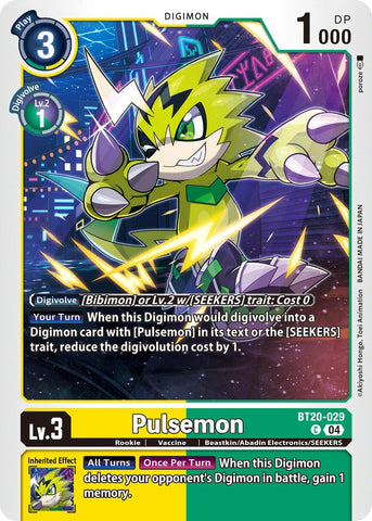 Pulsemon [BT20-029] [Release Special Booster Ver.2.5]