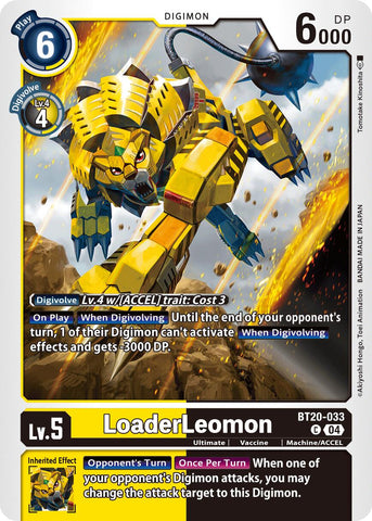 LoaderLeomon [BT20-033] [Release Special Booster Ver.2.5]