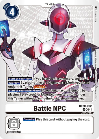 Battle NPC [BT20-092] [Release Special Booster Ver.2.5]