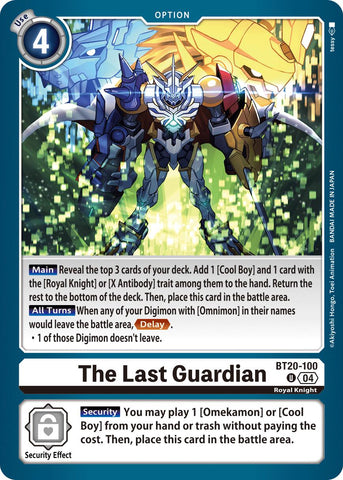 The Last Guardian [BT20-100] [Release Special Booster Ver.2.5]