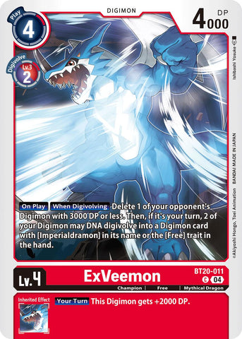 ExVeemon [BT20-011] [Release Special Booster Ver.2.5]