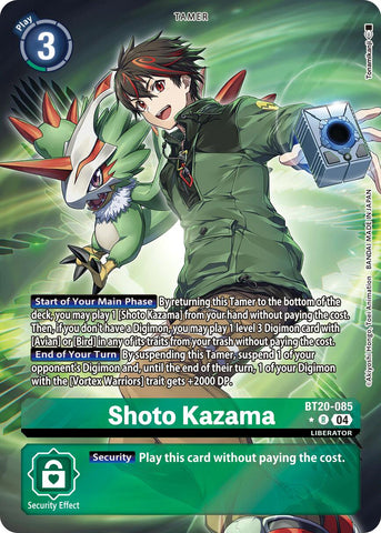 Shoto Kazama [BT20-085] (Alternate Art) [Release Special Booster Ver.2.5]