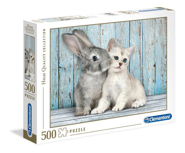 Gato y Conejo 500pcs