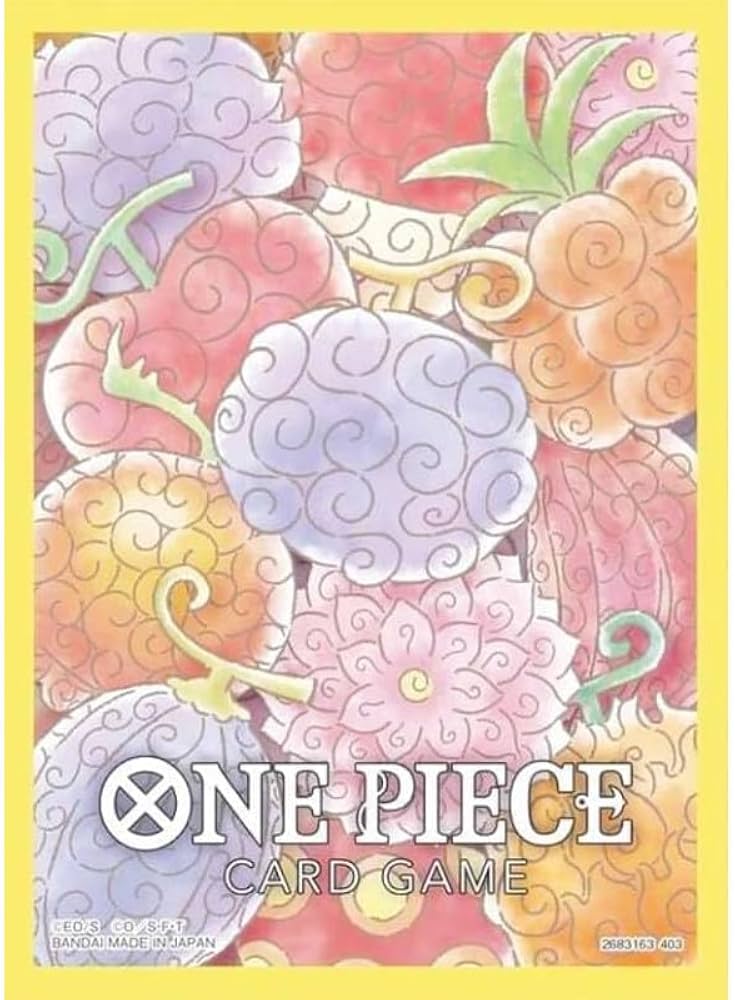 One Piece - Protectores Devil Fruit (Assortment 4) 70und