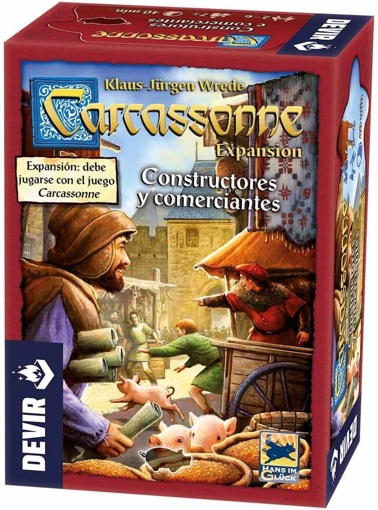 Carcassonne	Constructores y Comerciantes