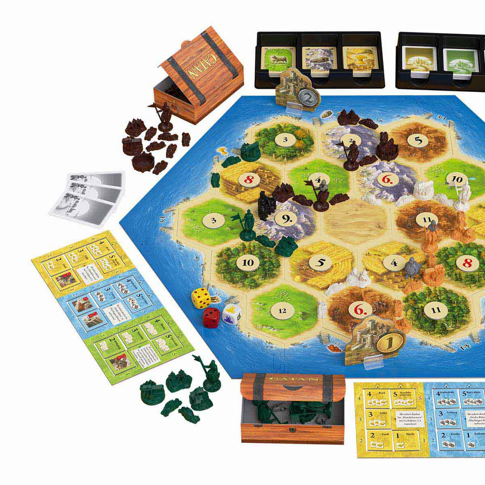 Catan: ampliación 5-6 jugadores Ciudades y Caballeros