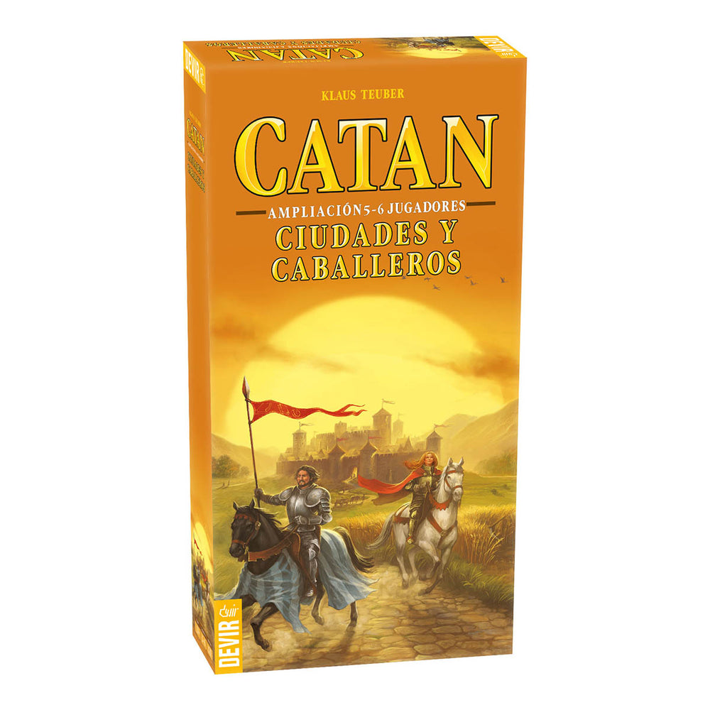 Catan: ampliación 5-6 jugadores Ciudades y Caballeros