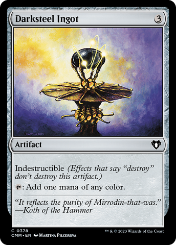 Darksteel Ingot [Commander Masters]