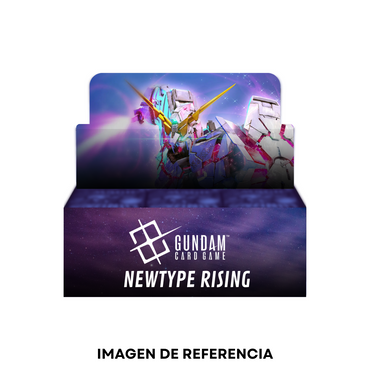 [PREVENTA] Gundam Card Game: Newtype Rising Booster Pack Display [GD01]