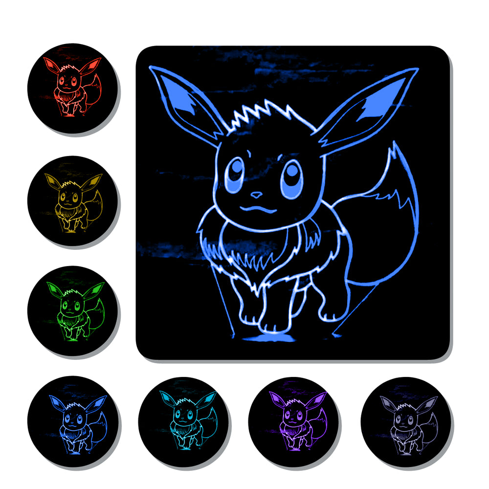 Lámpara Led Eevee Base Negra