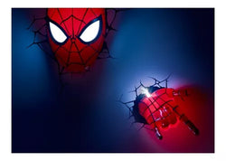 Lámpara Deco Light Mural 3D Spider Man Pack Full