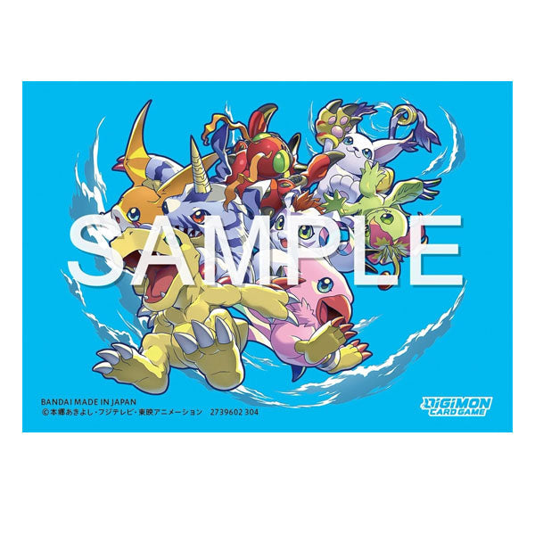 Digimon TCG: Card Game Official Sleeves 2024 (Friends of Adventure)