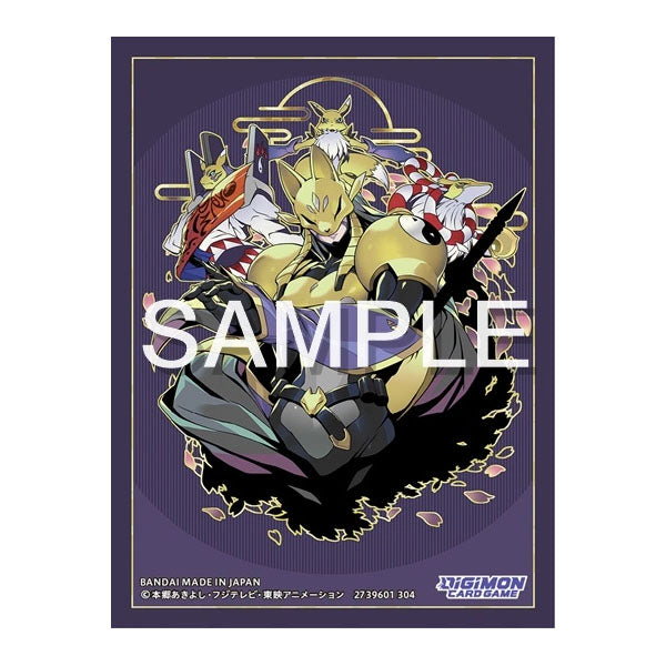 Digimon TCG: Card Game Official Sleeves 2024 (Sakuyamon)