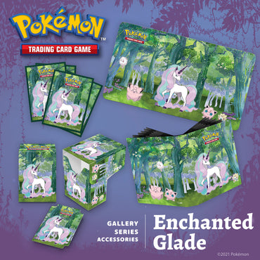 Pokemon - Protectores Diseño Rapidash de Galar (Enchanted Glade) Tamaño Standard 65und