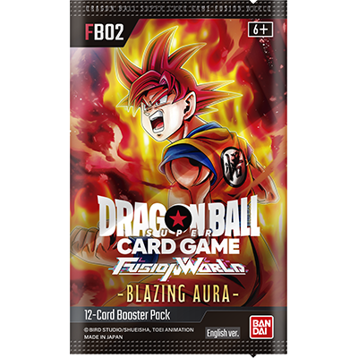 DBS TCG: Fusion World Booster Box - Blazing Aura (FB02)