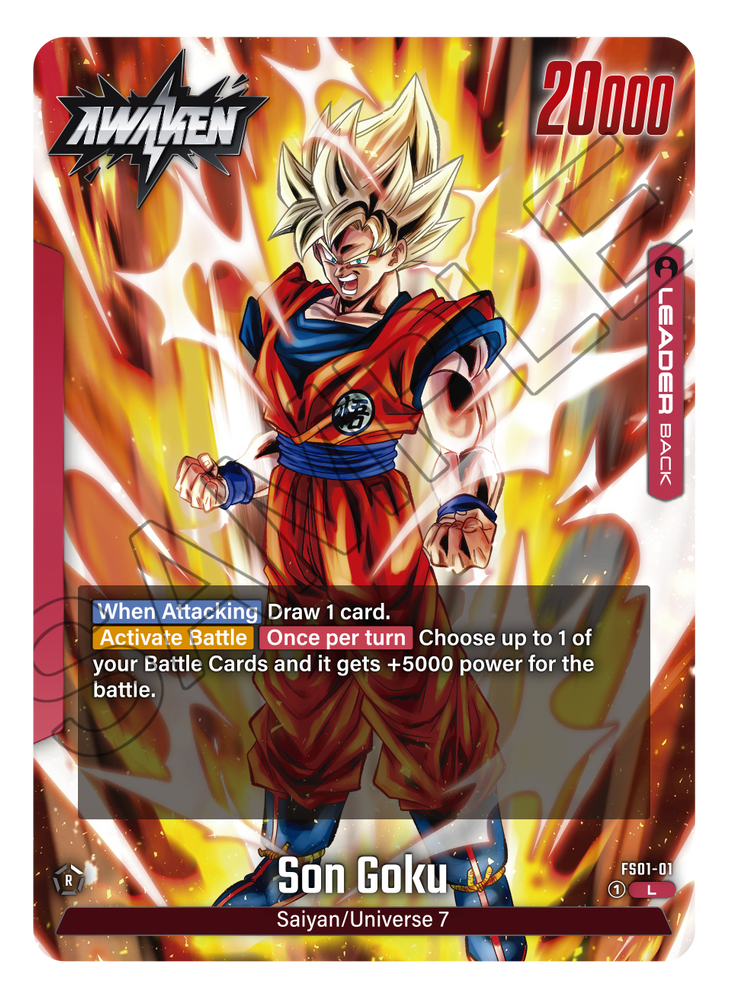 DBS TCG: Fusion World Starter Deck 01 - Son Goku (FS01)